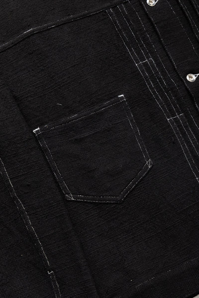 Sundae Jacket - Black Handloom