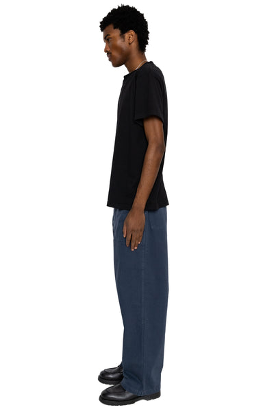 Herringbone Twill Summer Fatigue Pants - Navy