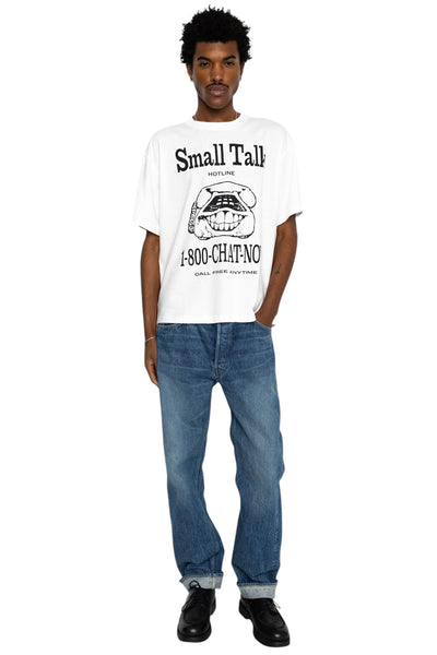 SS Printed Tee - Hot Line, Black