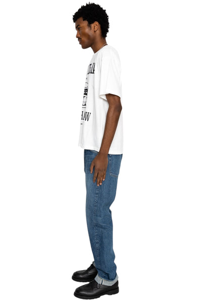 SS Printed Tee - Hot Line, Black