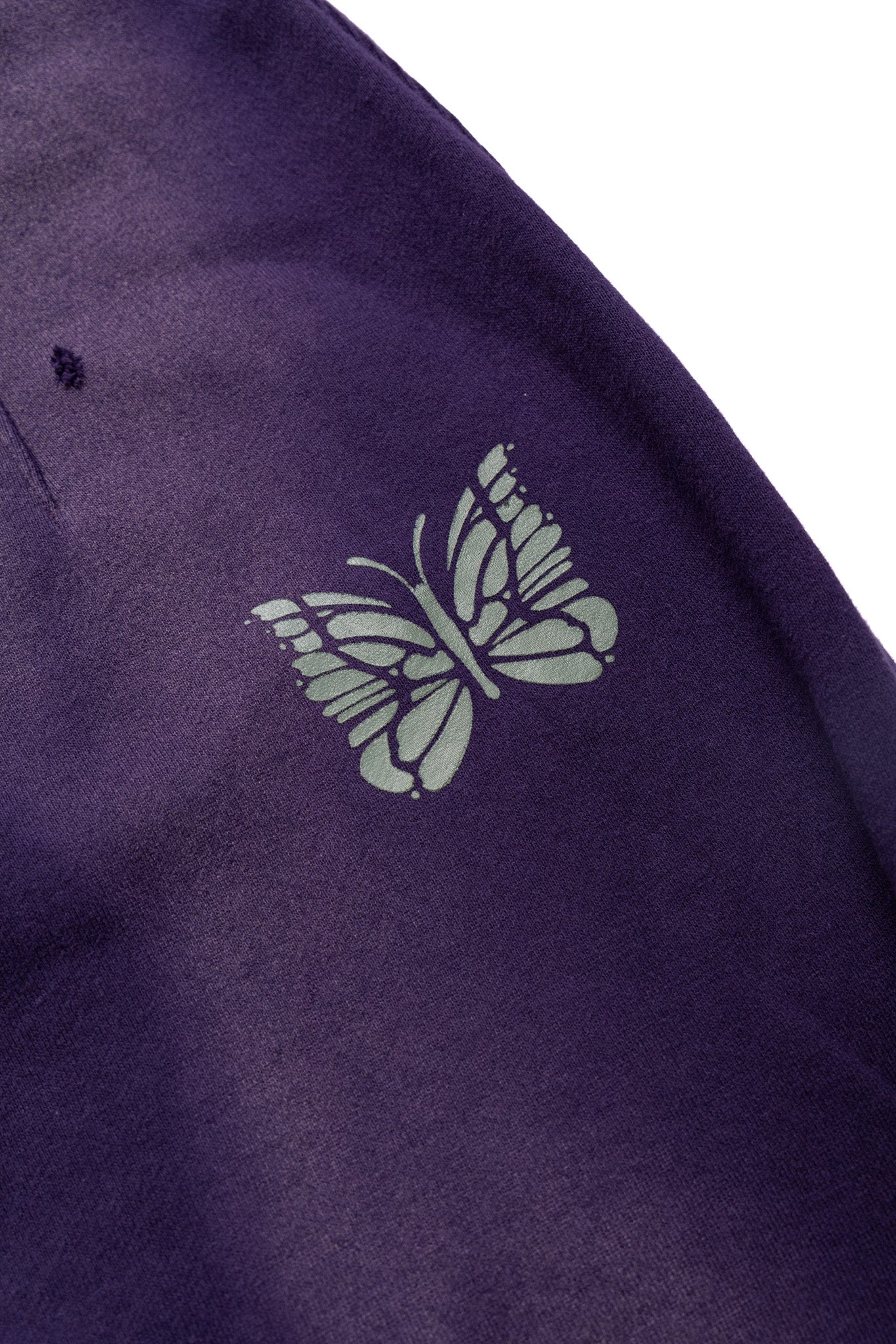 Deconstructed H.D. Sweat Pant Cotton French Terry - Purple