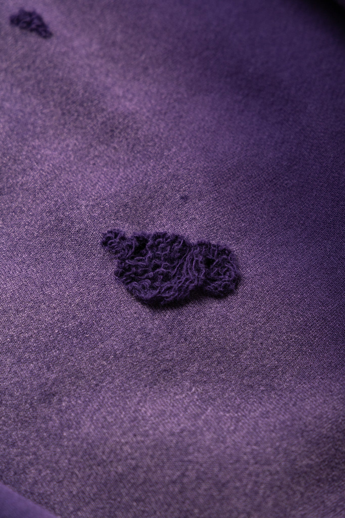 Deconstructed H.D. Sweat Pant Cotton French Terry - Purple