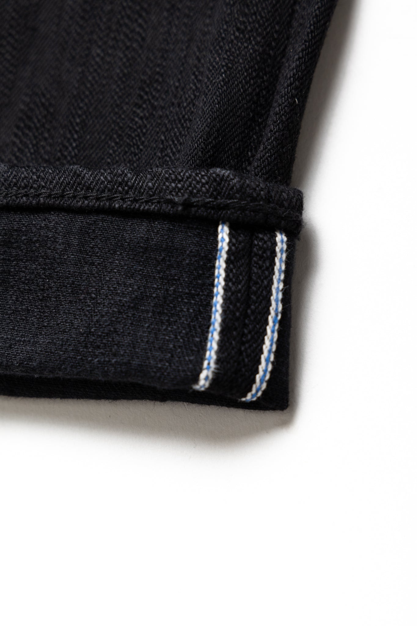 13oz Stretch Denim Relaxed Tapered - Double Black