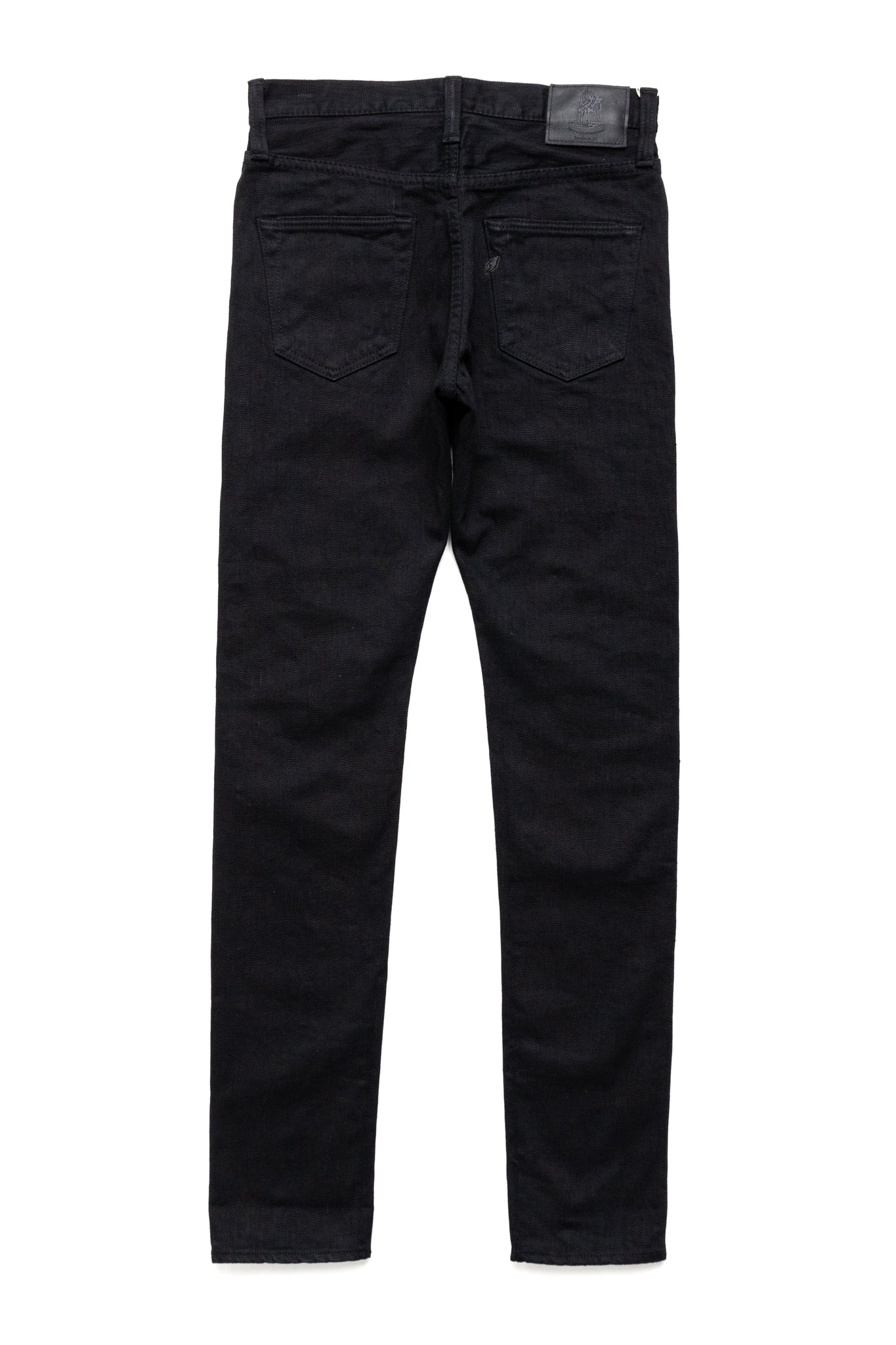 13oz Stretch Denim Relaxed Tapered - Double Black
