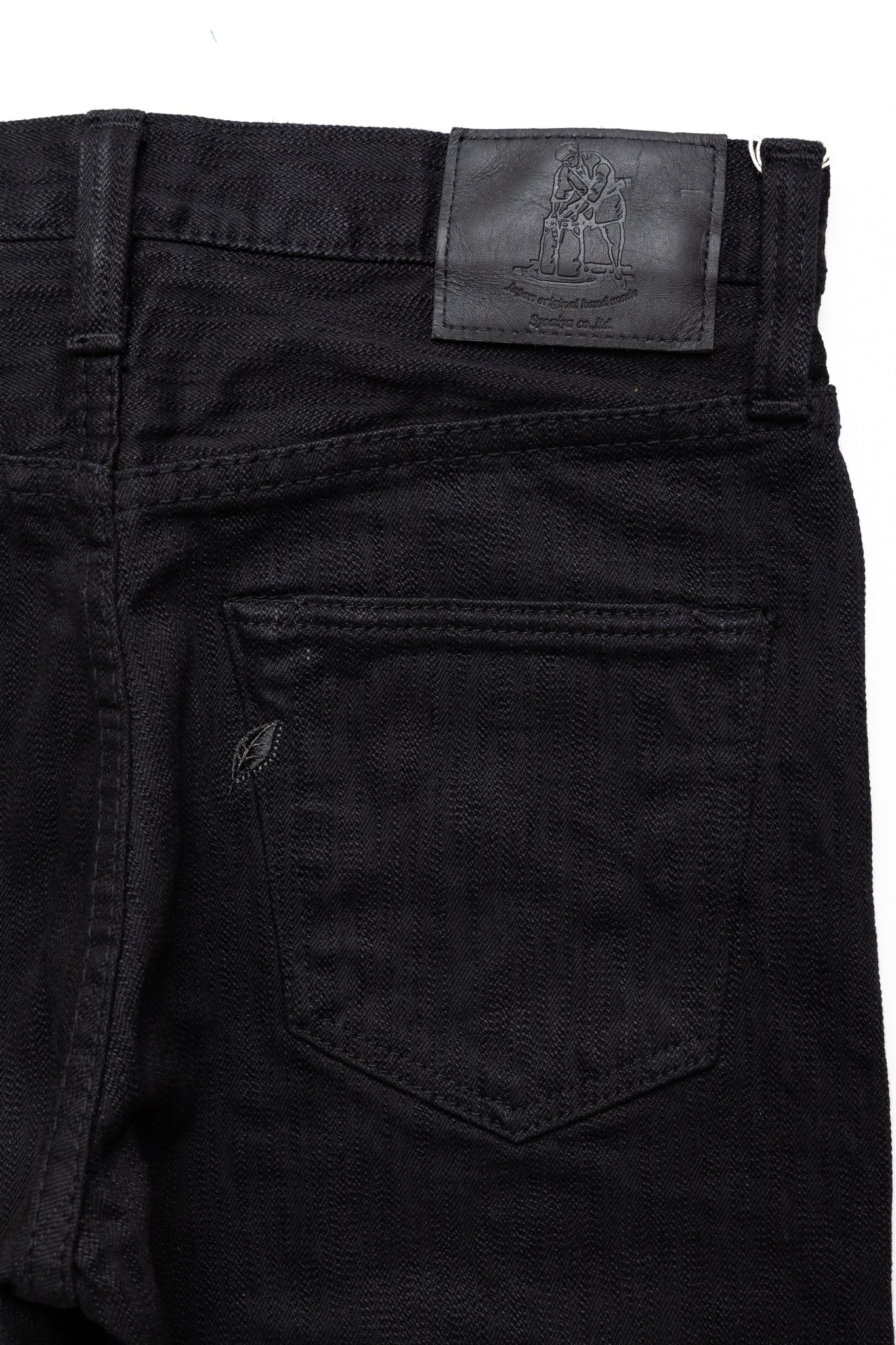 13oz Stretch Denim Relaxed Tapered - Double Black