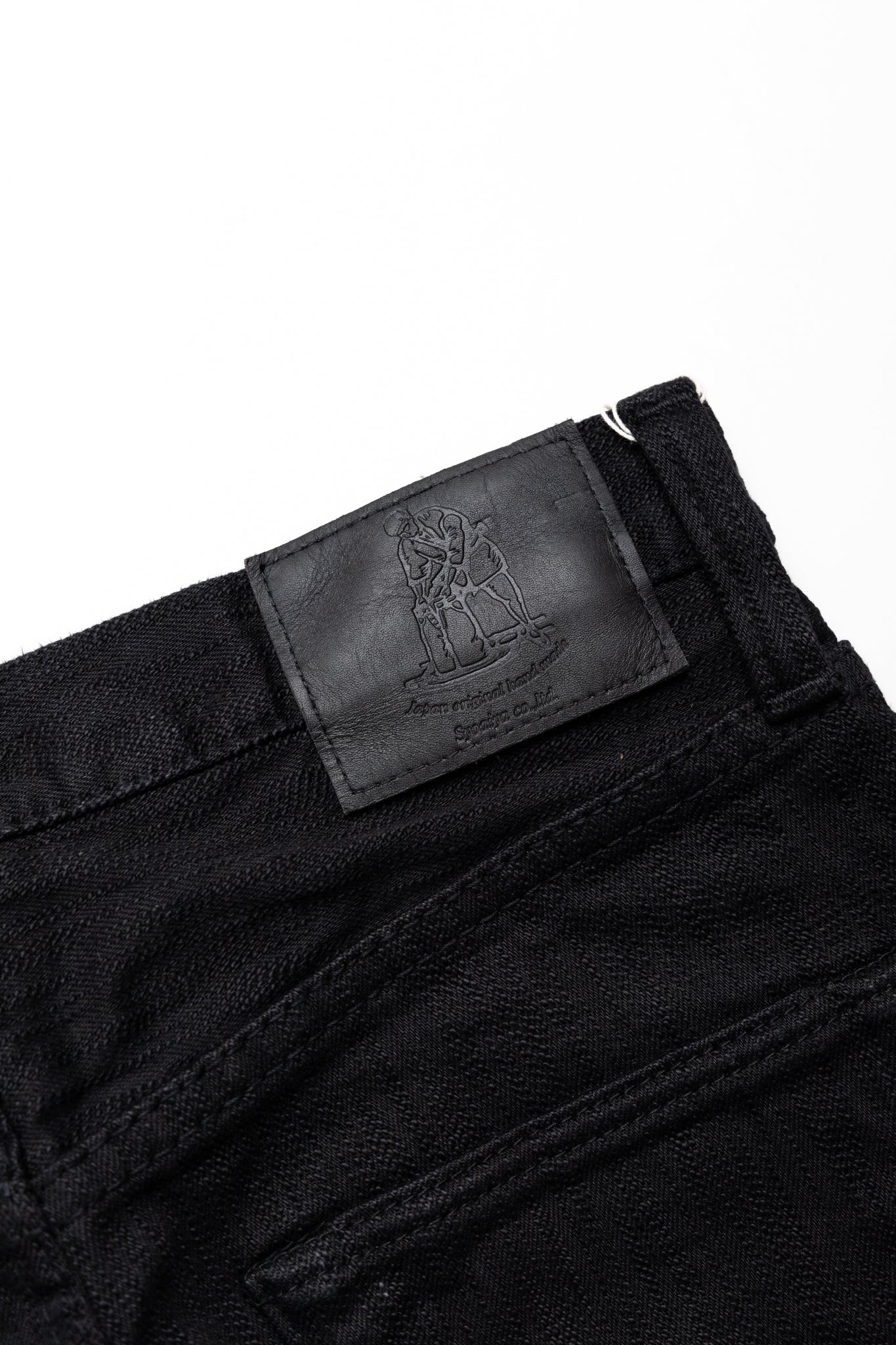 13oz Stretch Denim Relaxed Tapered - Double Black