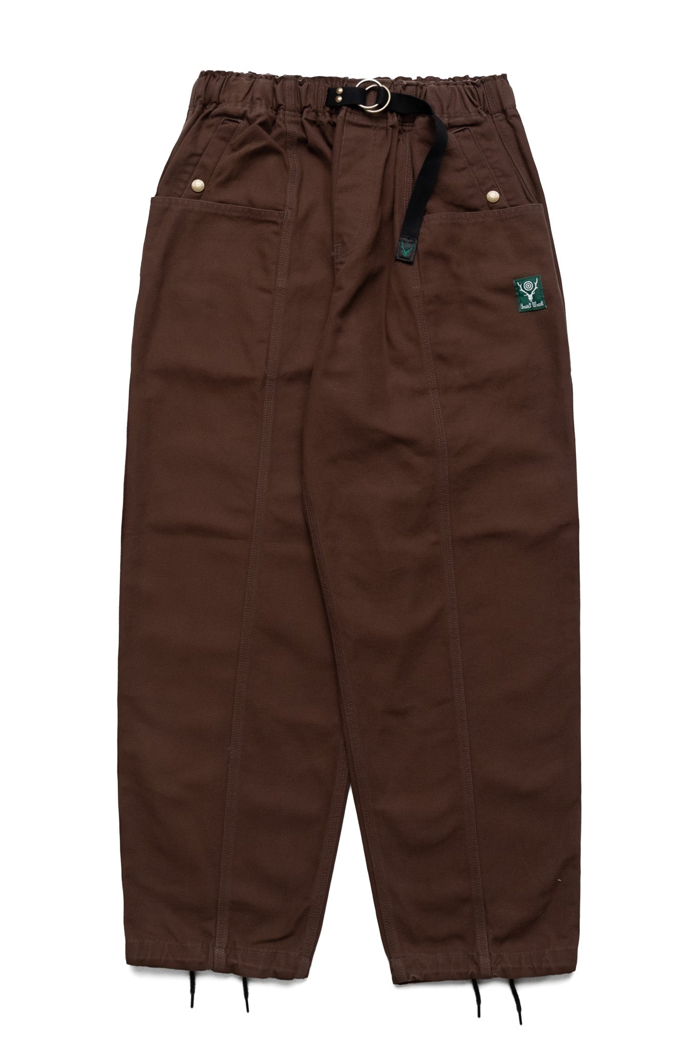 Belted C.S. Pant 11.5oz Cotton Canvas - Brown