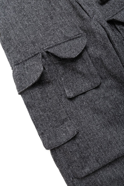 FA Pant Poly Wool Herringbone - Grey