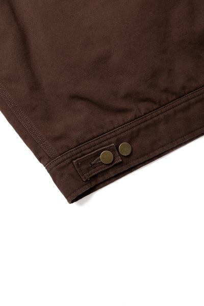 Work Jacket 11.5oz Cotton Canvas - Brown