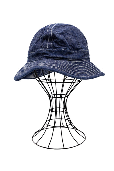 orSlow US NAVY Hat Denim - One Wash – BLUE IN GREEN SOHO