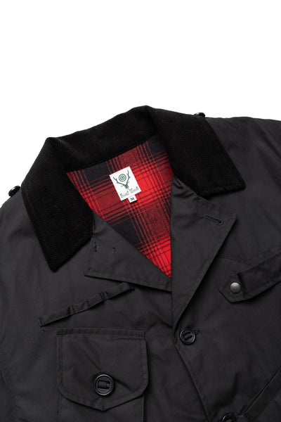 Tenkara Shirt Waxed Cotton - Black