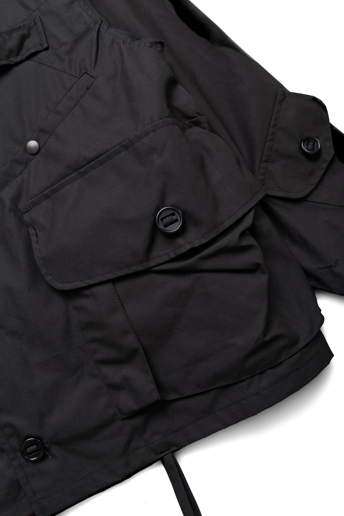 Tenkara Shirt Waxed Cotton - Black