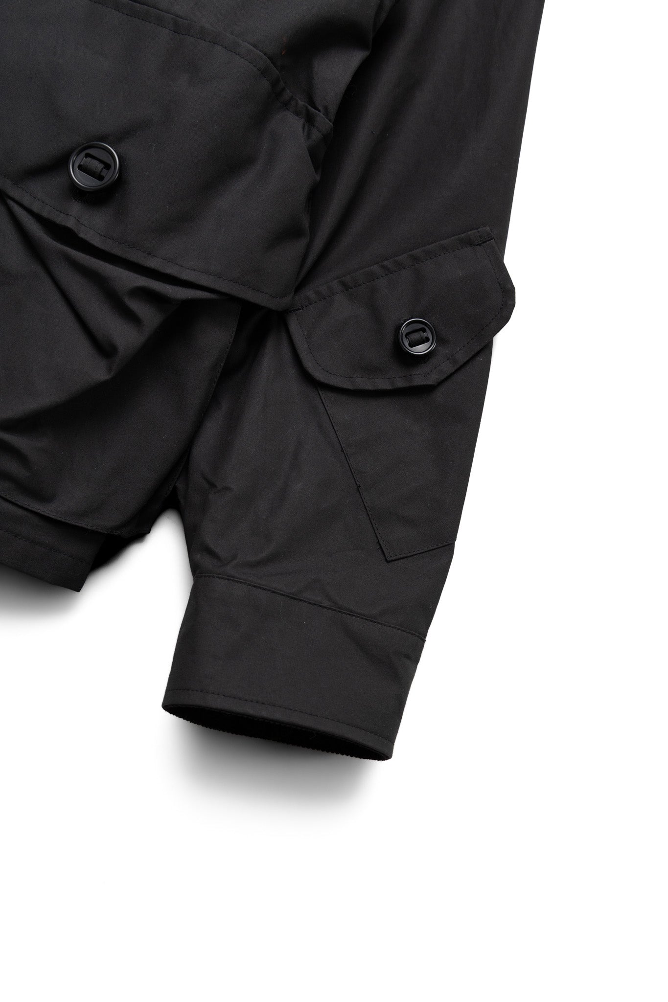 Tenkara Shirt Waxed Cotton - Black