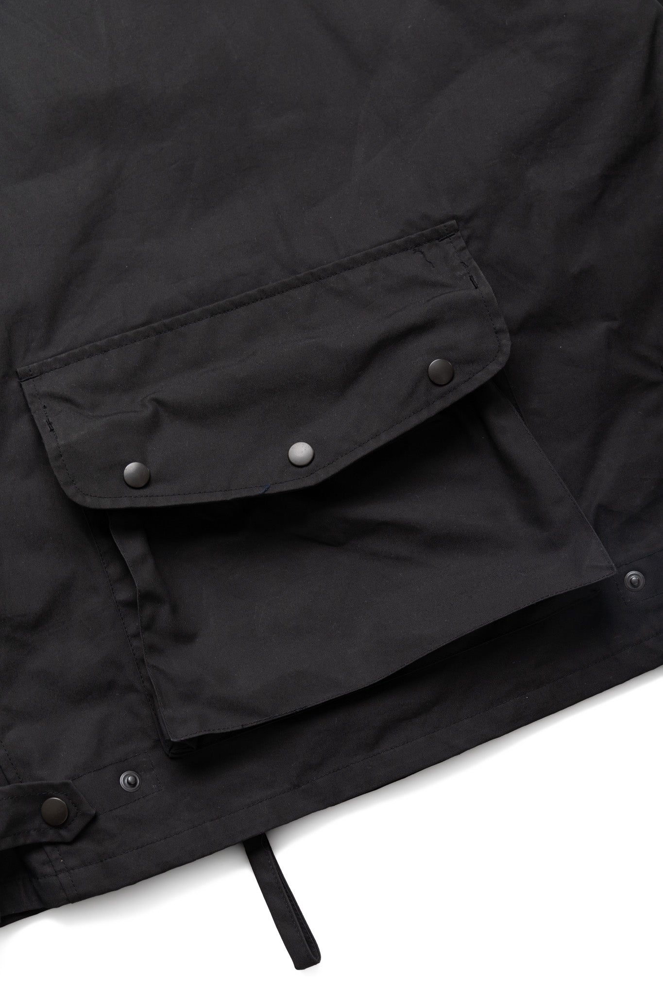 Tenkara Shirt Waxed Cotton - Black