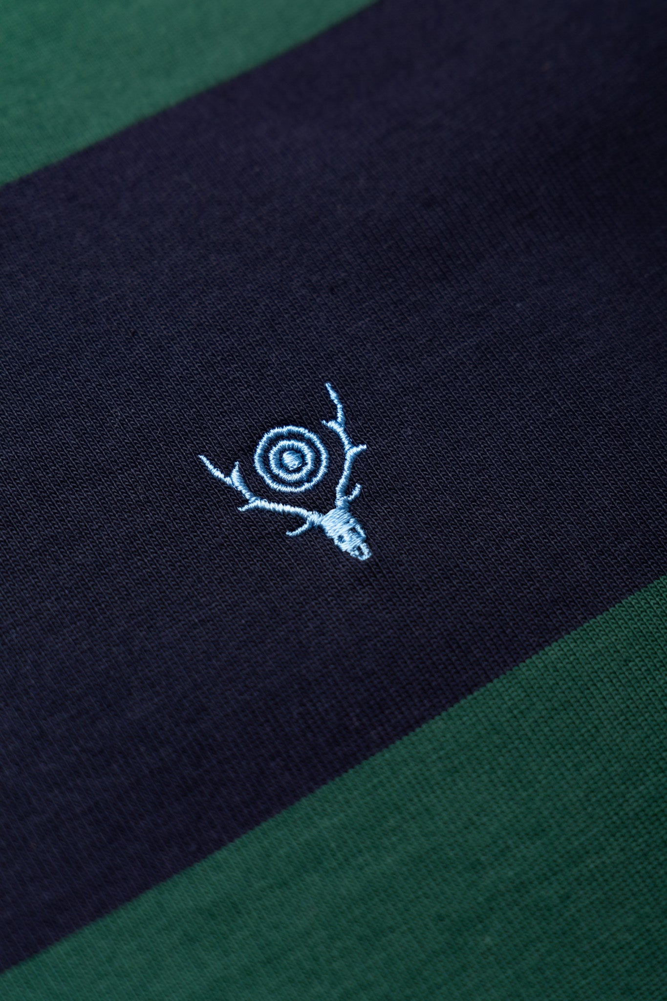 Rugger Shirt Cotton Plainstitch - Navy