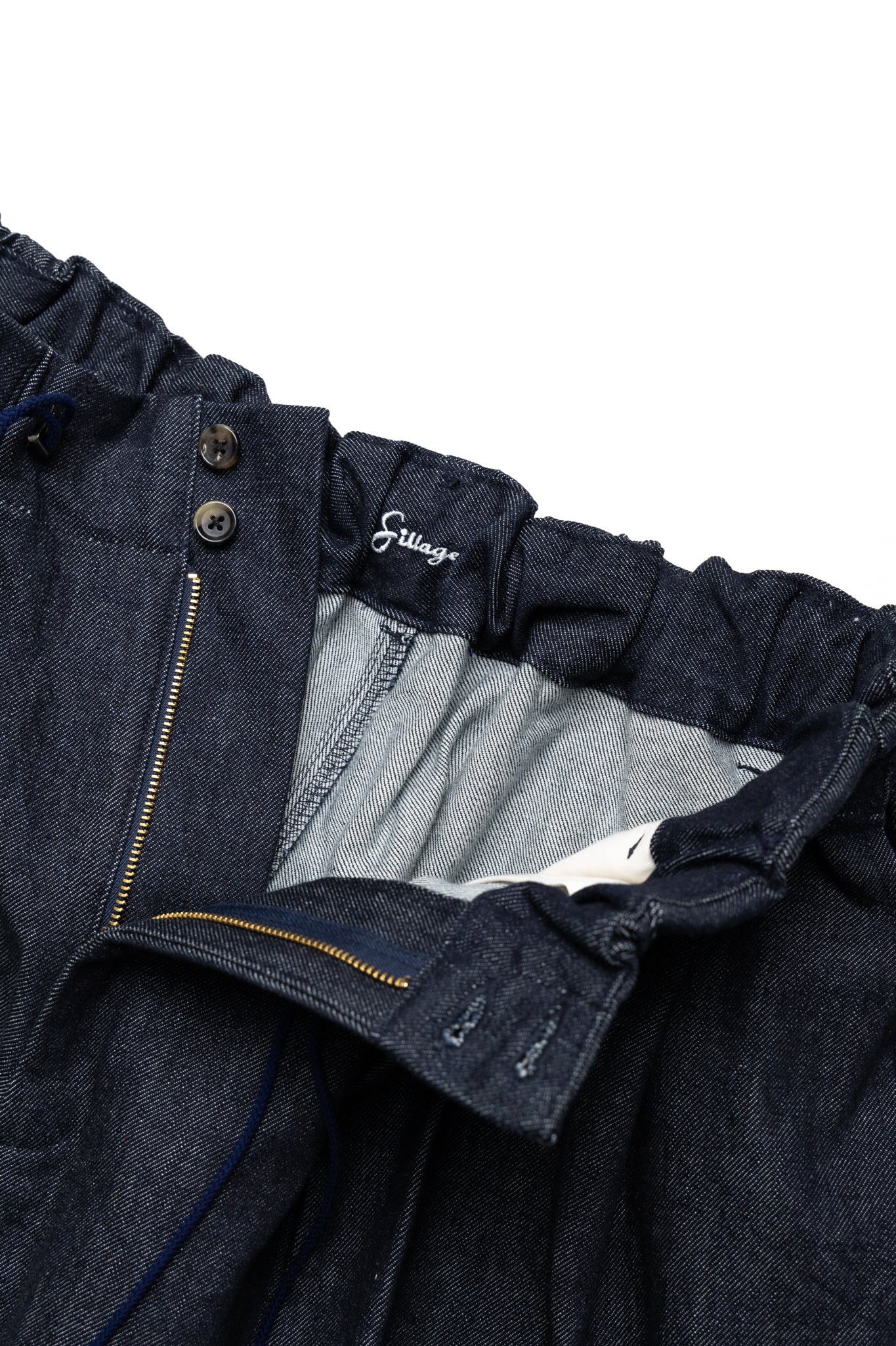 Pantalon Circulaire Organic Denim One Wash