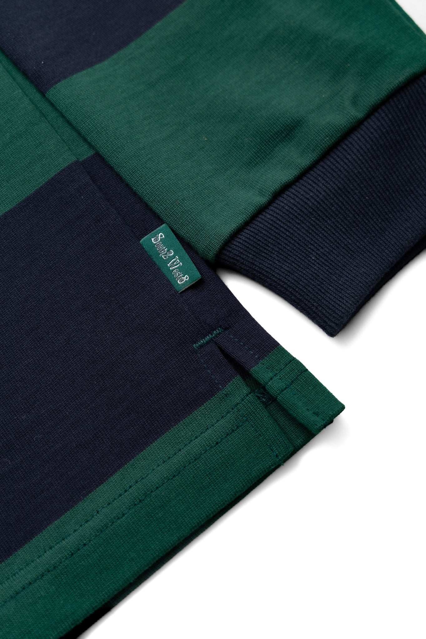 Rugger Shirt Cotton Plainstitch - Navy