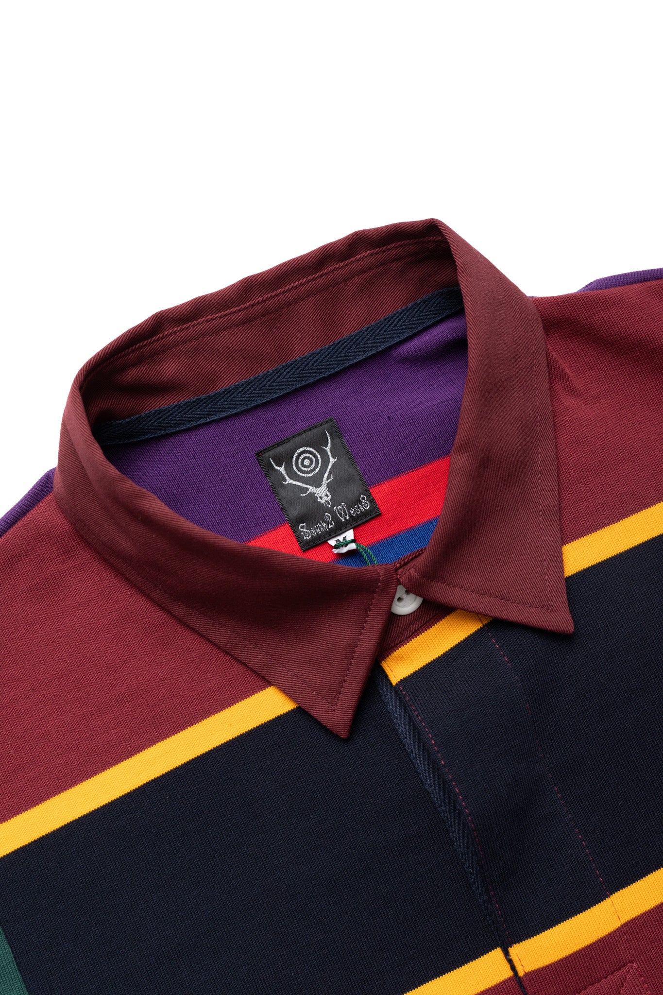 Rugger Shirt Cotton Plainstitch - Crazy Pattern