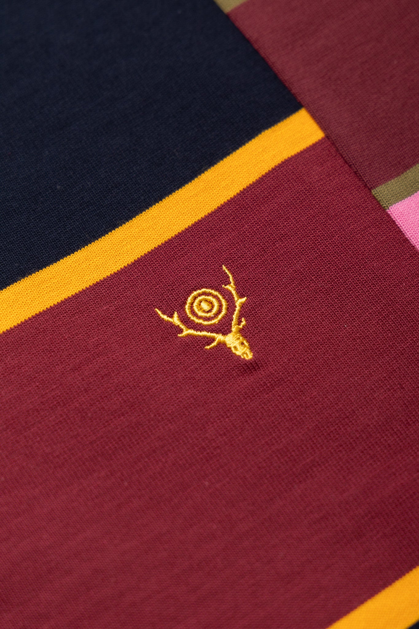 Rugger Shirt Cotton Plainstitch - Crazy Pattern