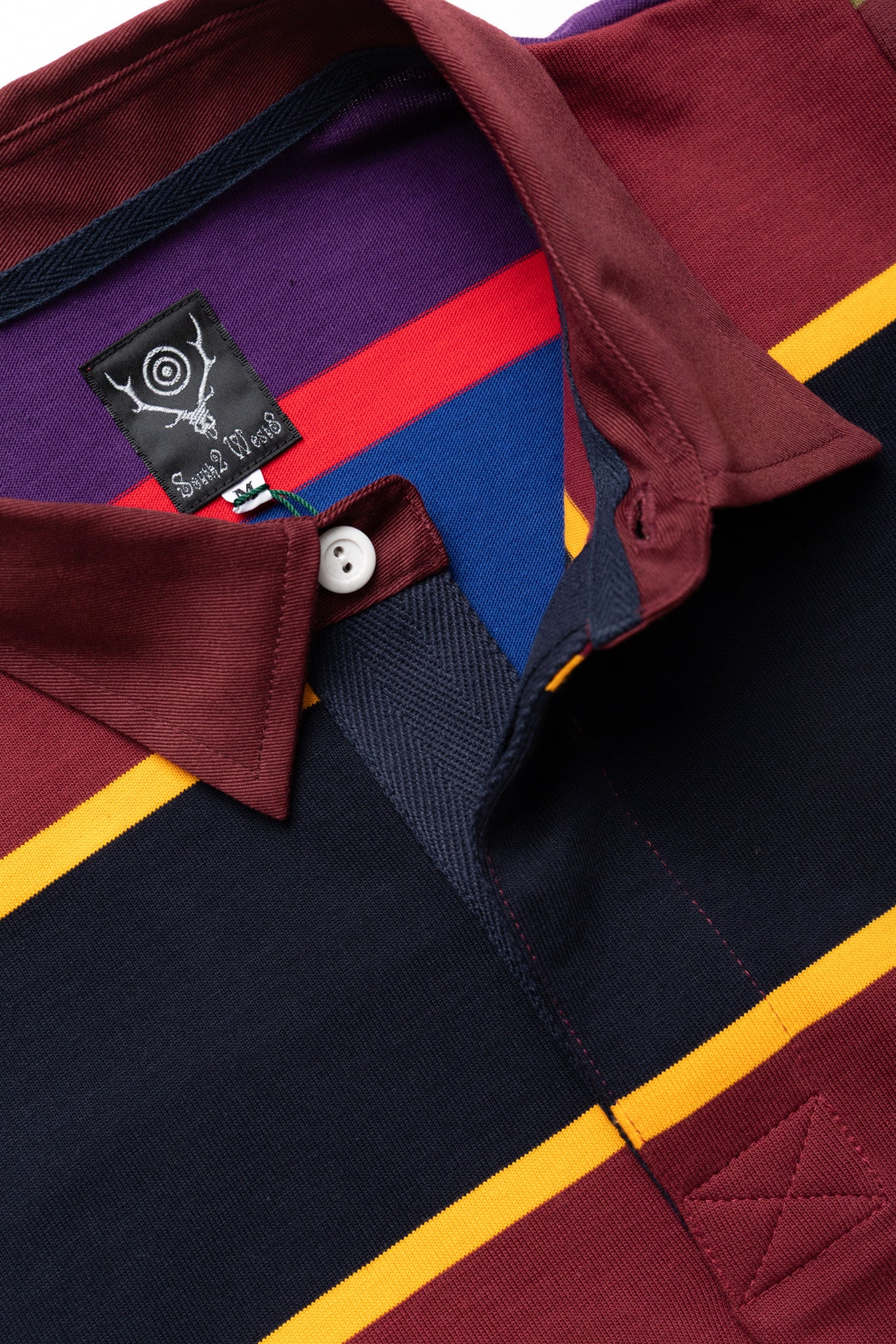 Rugger Shirt Cotton Plainstitch - Crazy Pattern