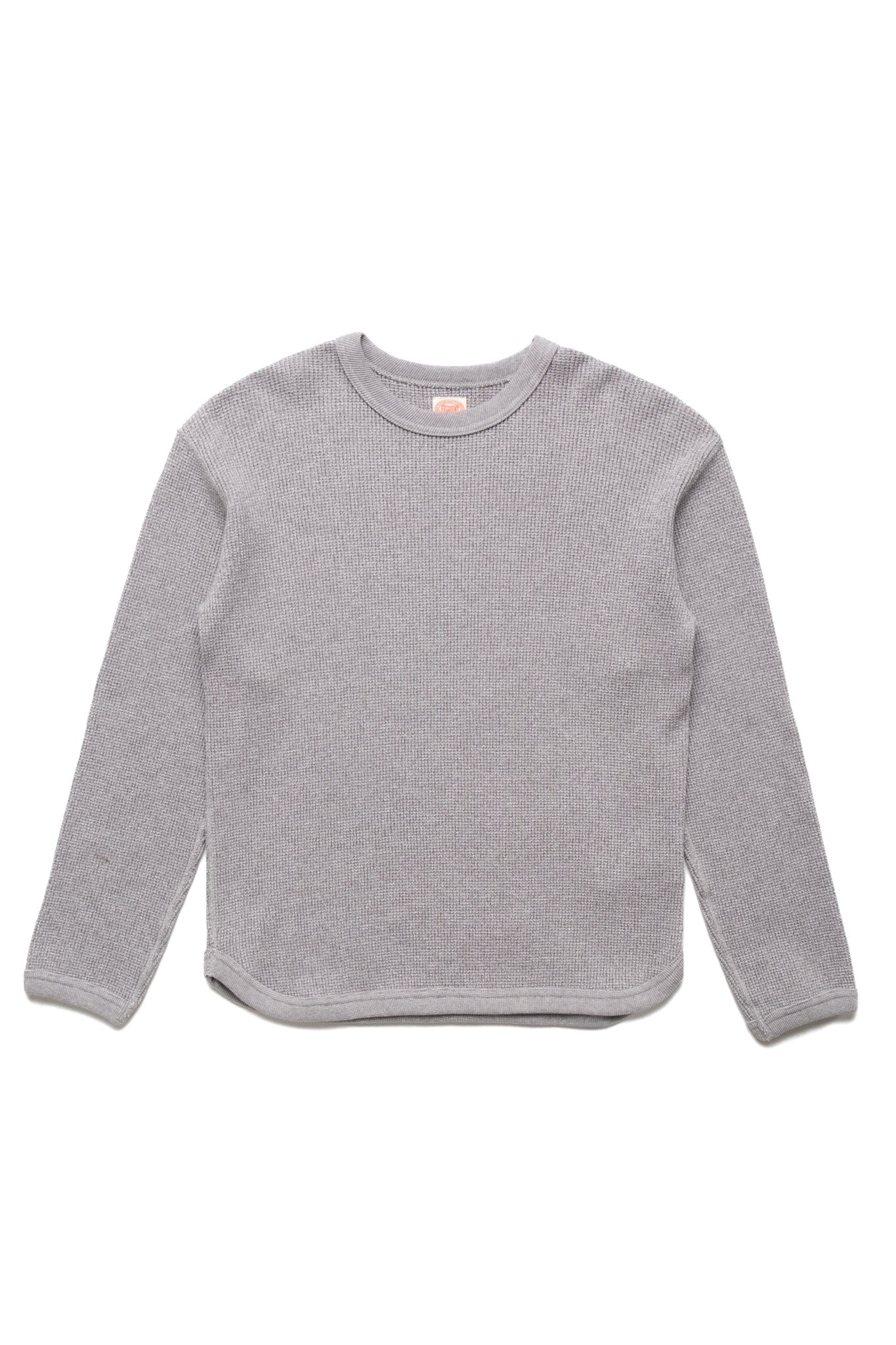 Twisted Heather Waffle L/S T-Shirt - Heather Grey