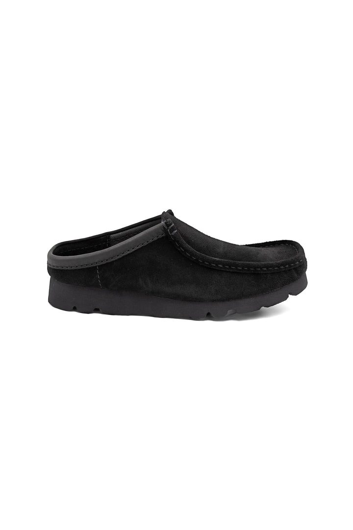 Clarks Originals Wallabee Slip - Black Suede – BLUE IN GREEN SOHO