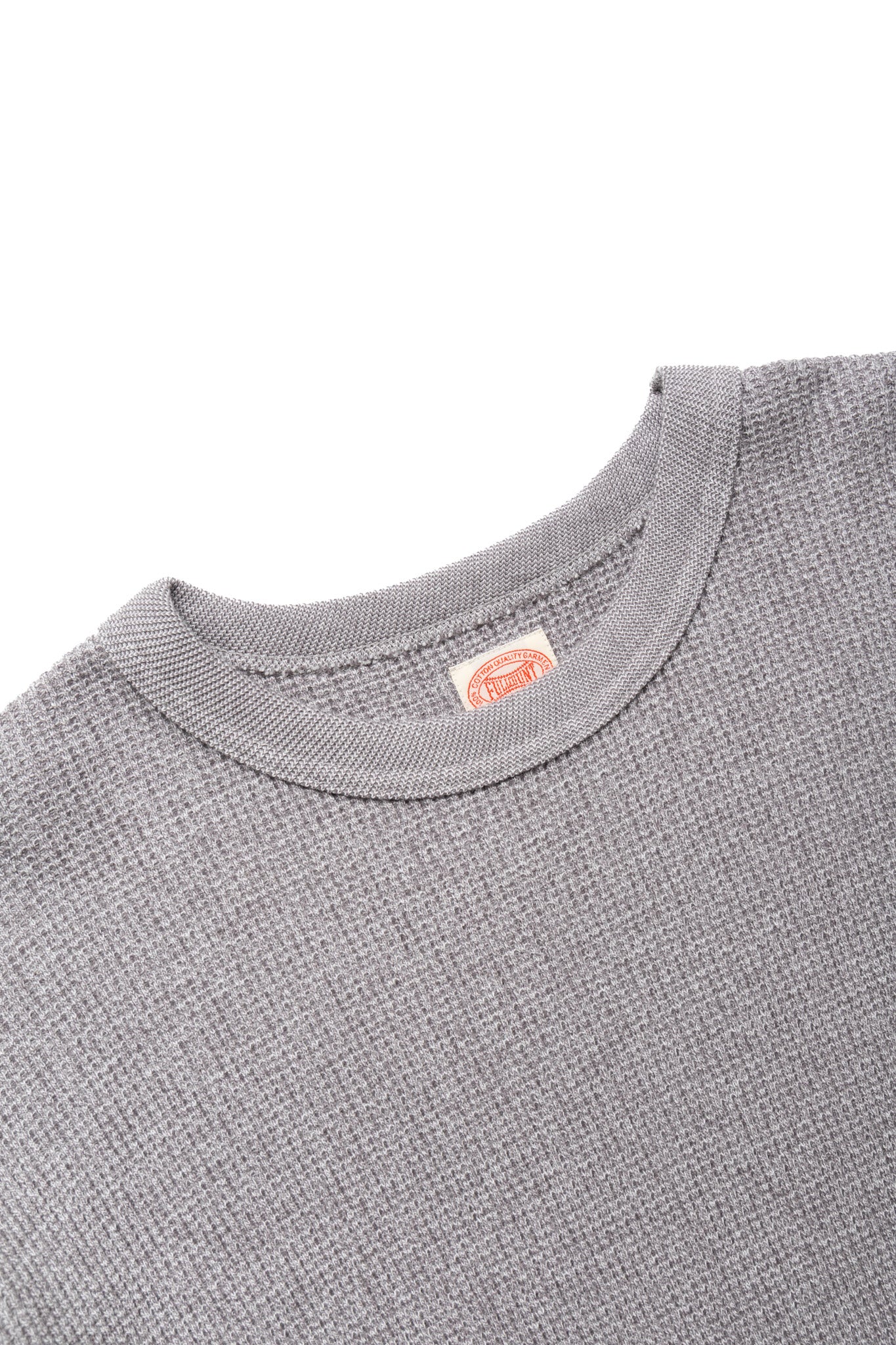 Twisted Heather Waffle L/S T-Shirt - Heather Grey