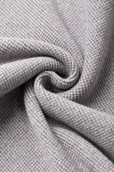 Twisted Heather Waffle L/S T-Shirt - Heather Grey