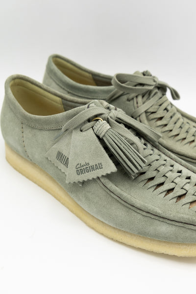 Wallabee Weave - Sage Suede