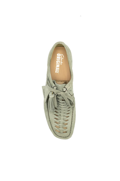 Wallabee Weave - Sage Suede