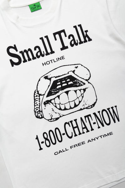 SS Printed Tee - Hot Line, Black