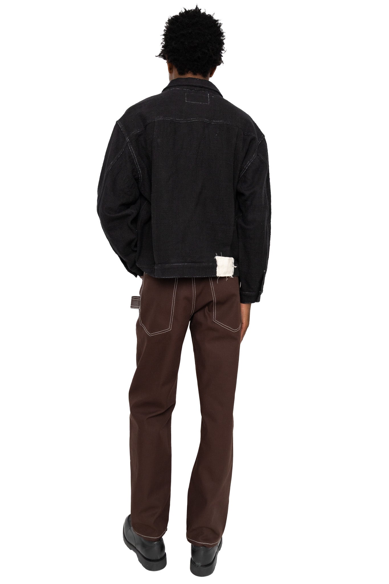 Sundae Jacket - Black Handloom