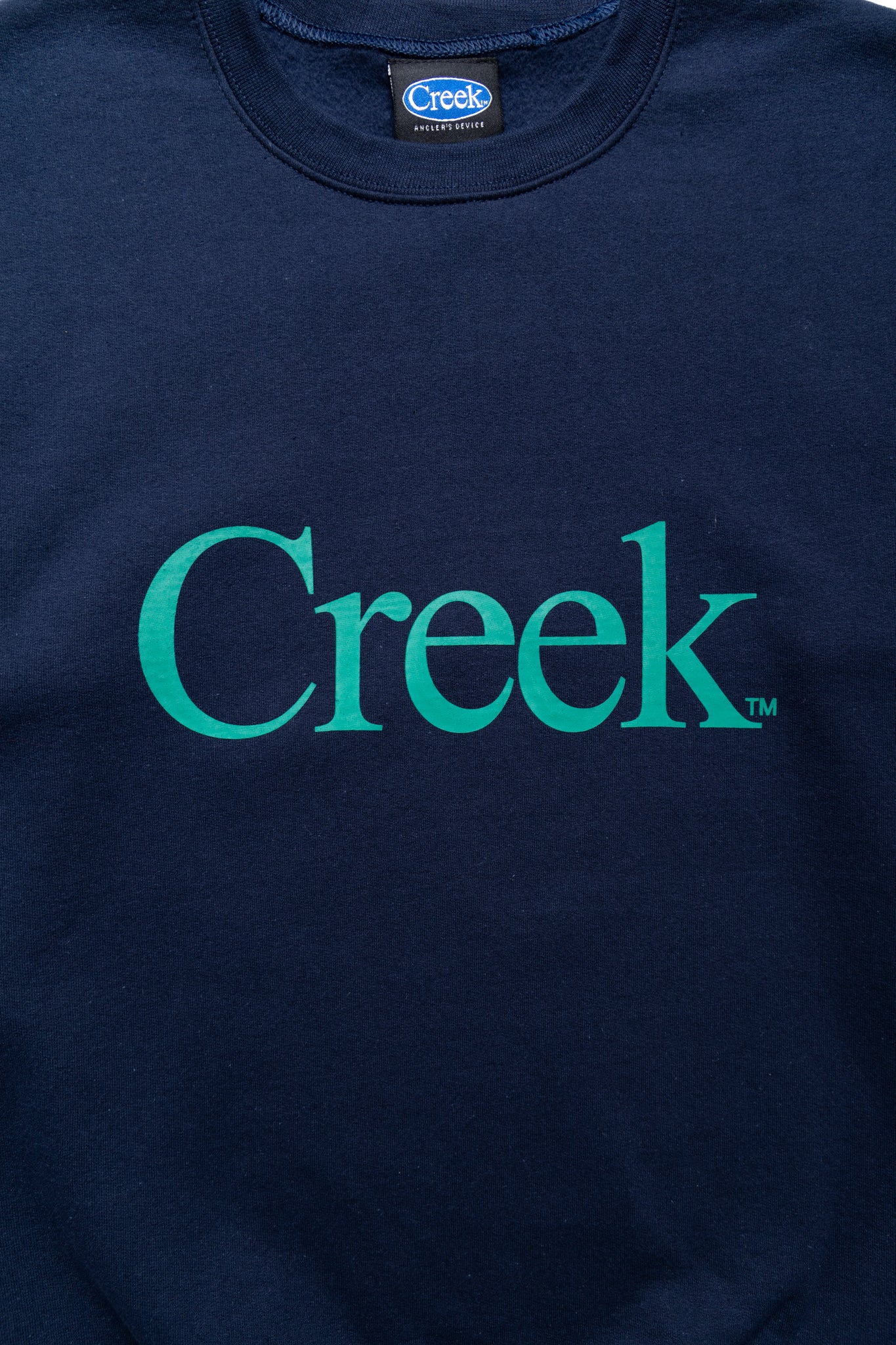 Crewneck Sweatshirt - Navy x Green