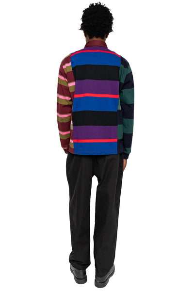 Rugger Shirt Cotton Plainstitch - Crazy Pattern