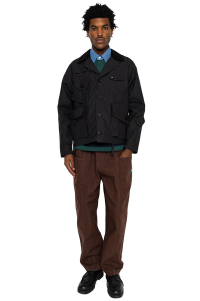 Tenkara Shirt Waxed Cotton - Black