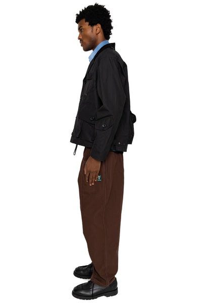 Tenkara Shirt Waxed Cotton - Black