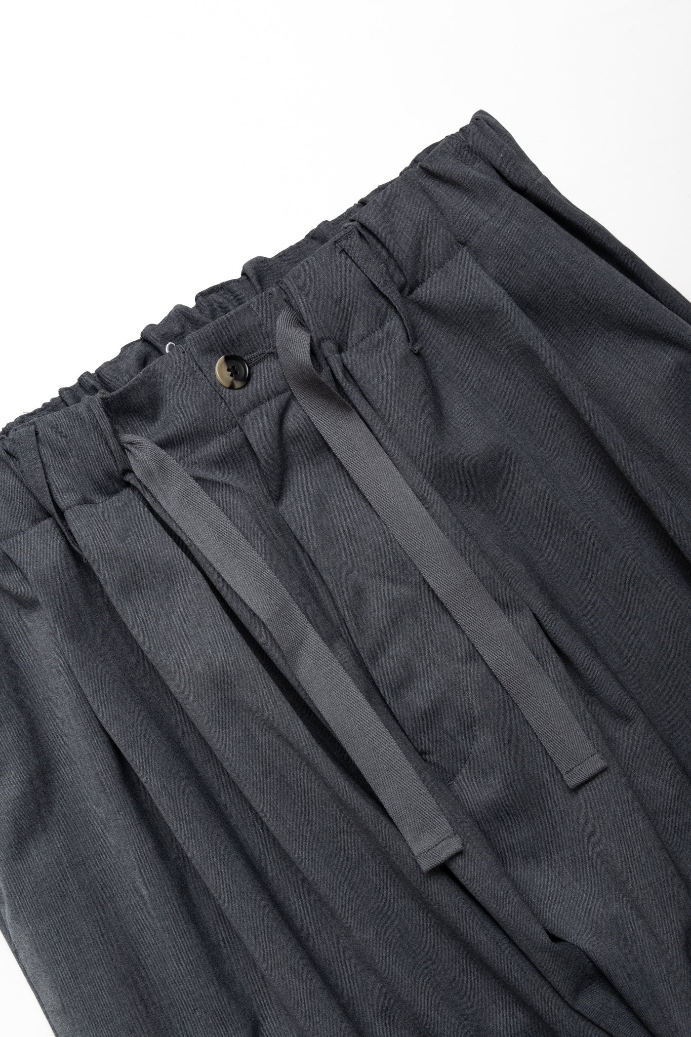 Baggy Trousers Twill Grey