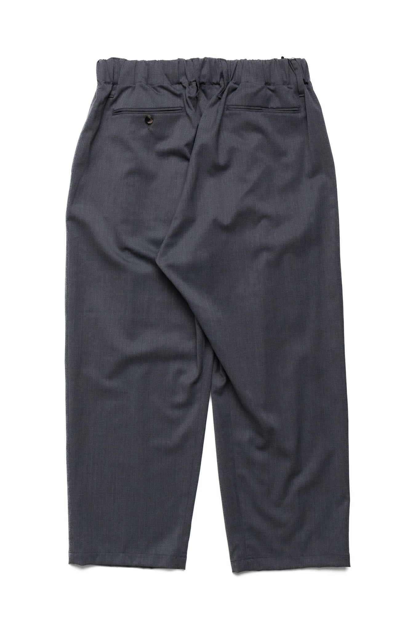 Baggy Trousers Twill Grey