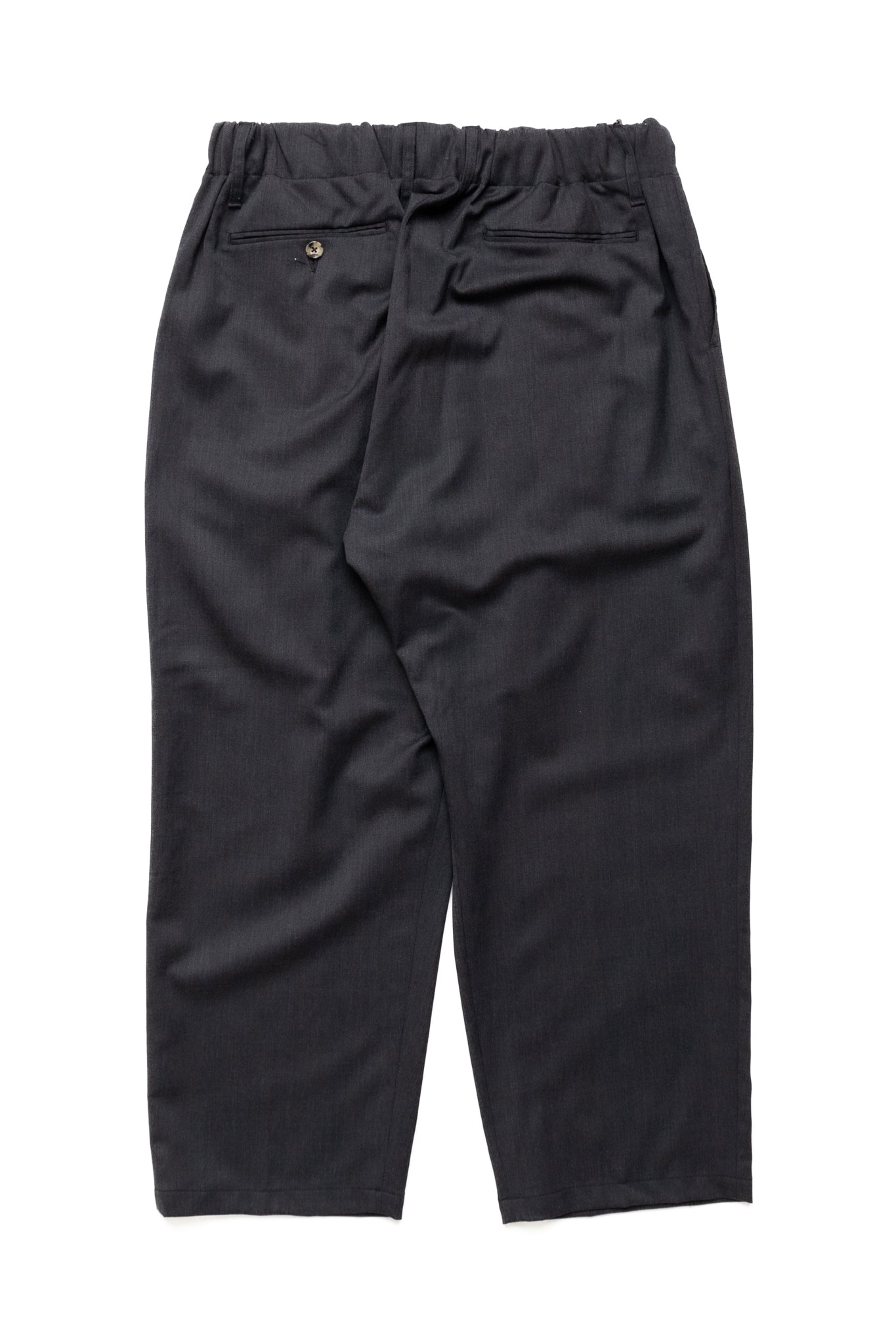 Baggy Trousers Twill Anthracite