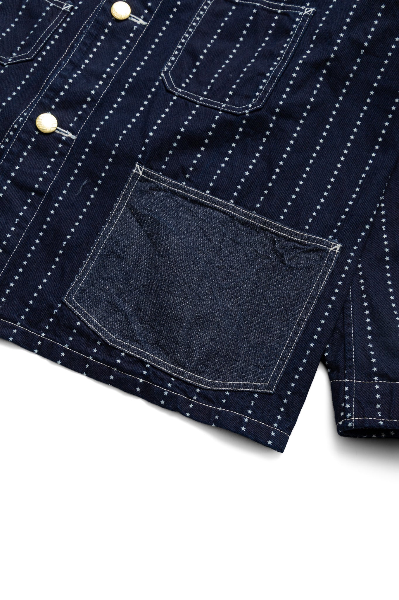 Star Wabash Chore Jacket - Indigo Wabash