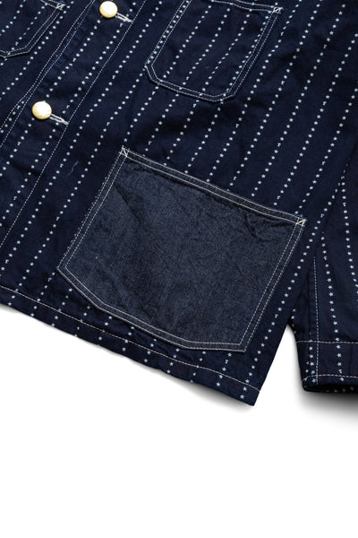 Star Wabash Chore Jacket - Indigo Wabash