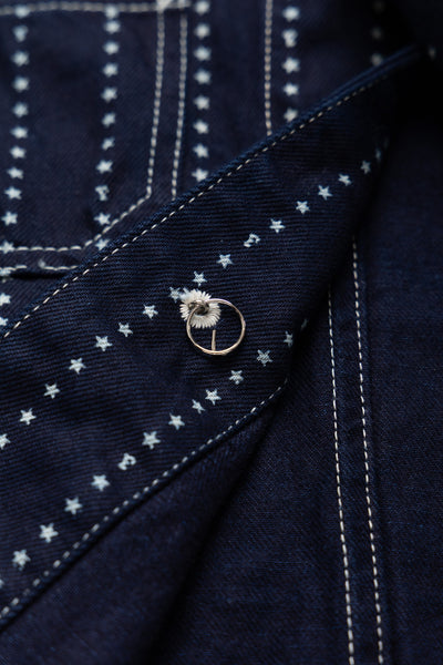 Star Wabash Chore Jacket - Indigo Wabash