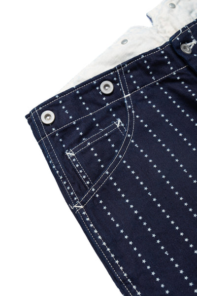 Star Wabash Workers Pants - Indigo Wabash