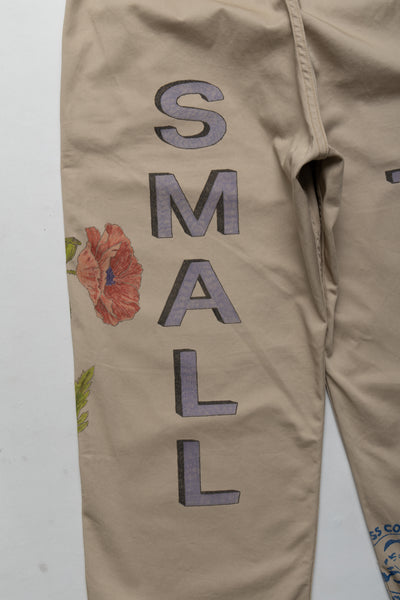 Custom Hand-Drawn M43 Field Trousers - Blue in Green Exclusive