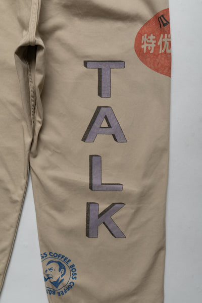 Custom Hand-Drawn M43 Field Trousers - Blue in Green Exclusive