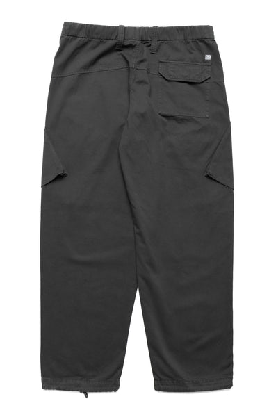 Cargo Pant In Gabardine Cotton - Dark Shadow