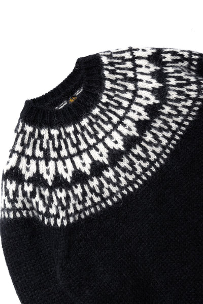 Nordic Crew Neck - Black