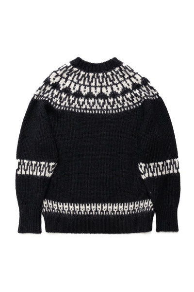 Nordic Crew Neck - Black