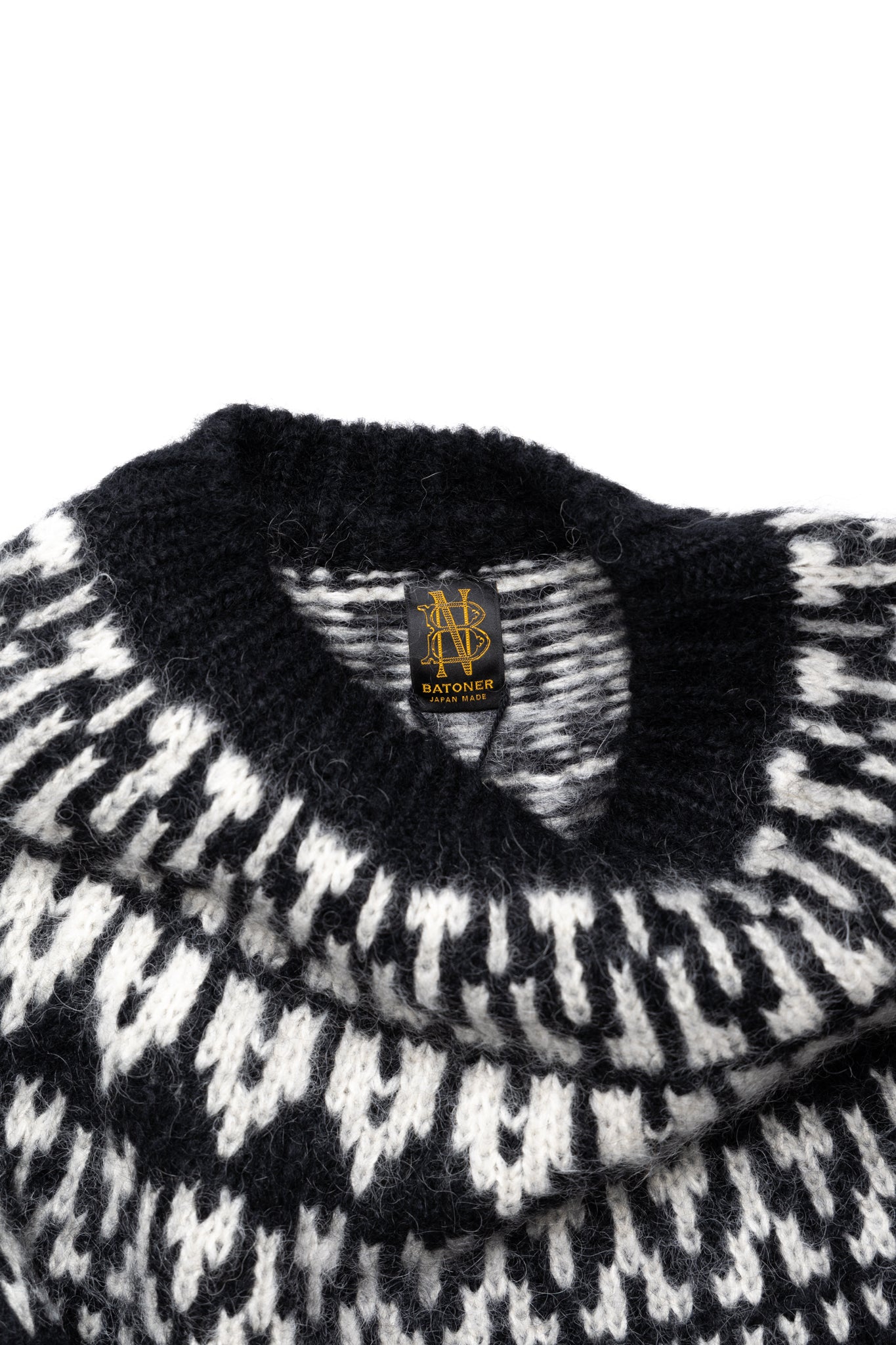 Nordic Crew Neck - Black