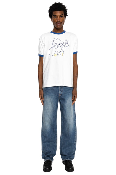20/- Jersey RINGER T (Little Bear & Harmony) - Blue